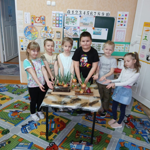 Огород на подоконник.